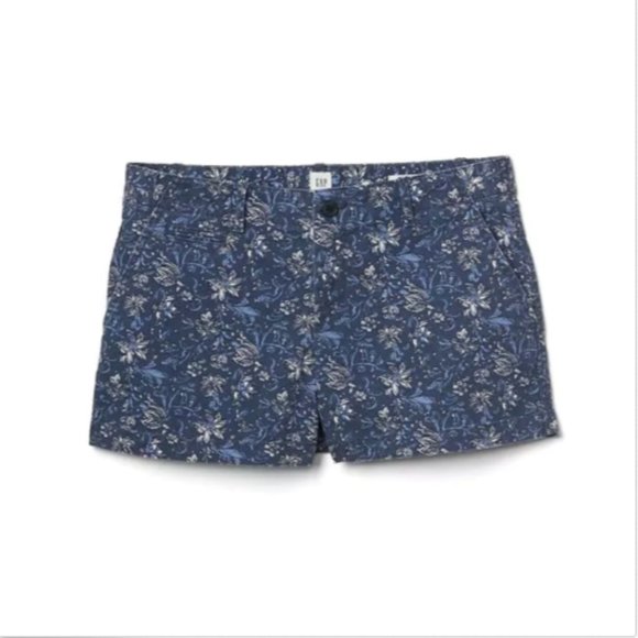 GAP Summer Kaki Shorts Mid-rise SIZE 14 - Picture 3 of 3